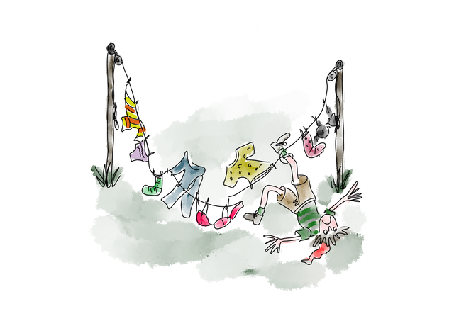 The Tightrope Walk   (Fine Art Limited Edition. Giclée Print)