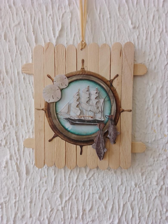 Souvenirs de la mer à accrocher