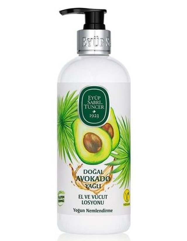 EYUP SABRI TUNCER 500ml Naturalny Balsam do Rąk i Ciała z 100% Olejkiem z Awokado