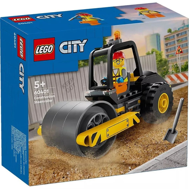 Lego City 60401 Construction Steamroller
