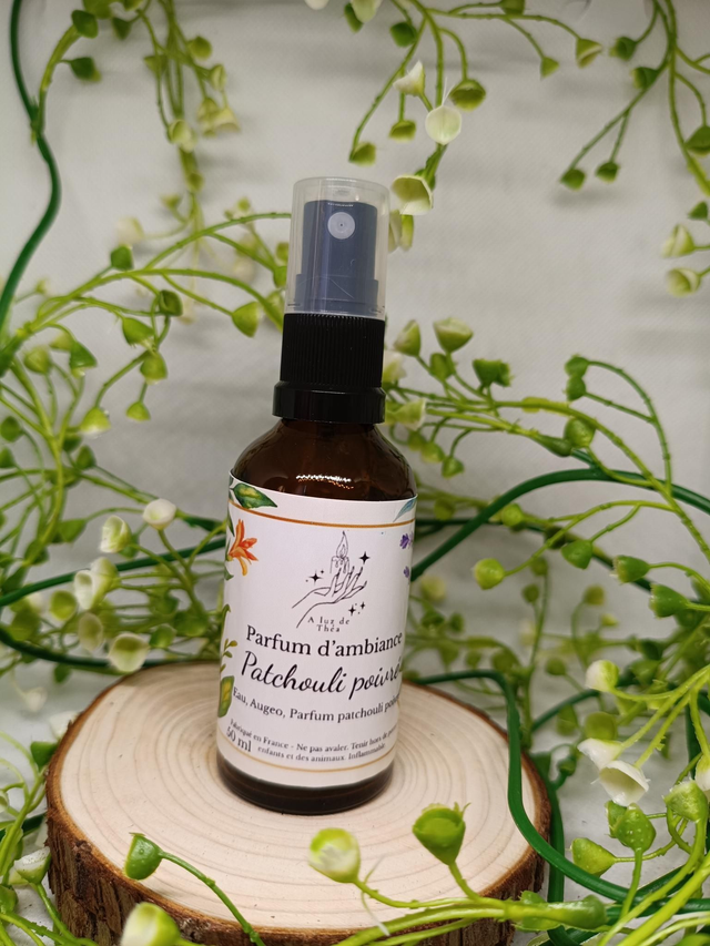 Parfum d'ambiance patchouli poivré 