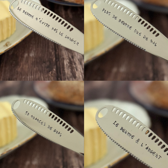 Couteau tartineur 3 fonctions ACIER