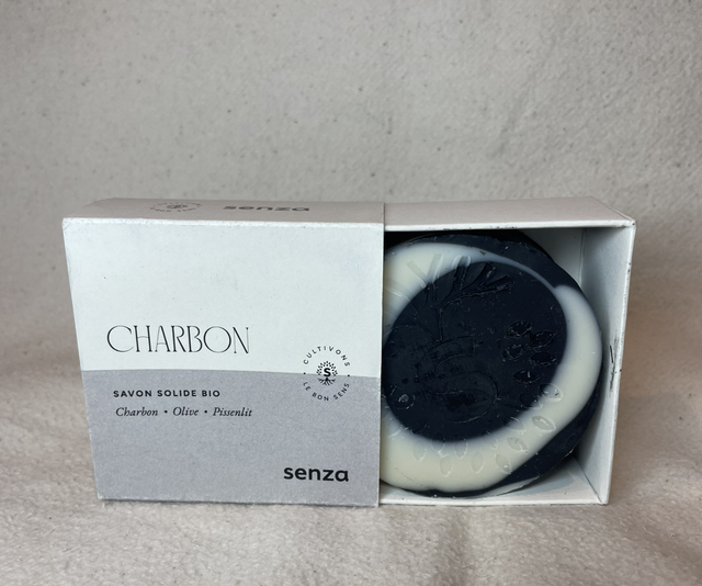 Savon solide Charbon (100g)