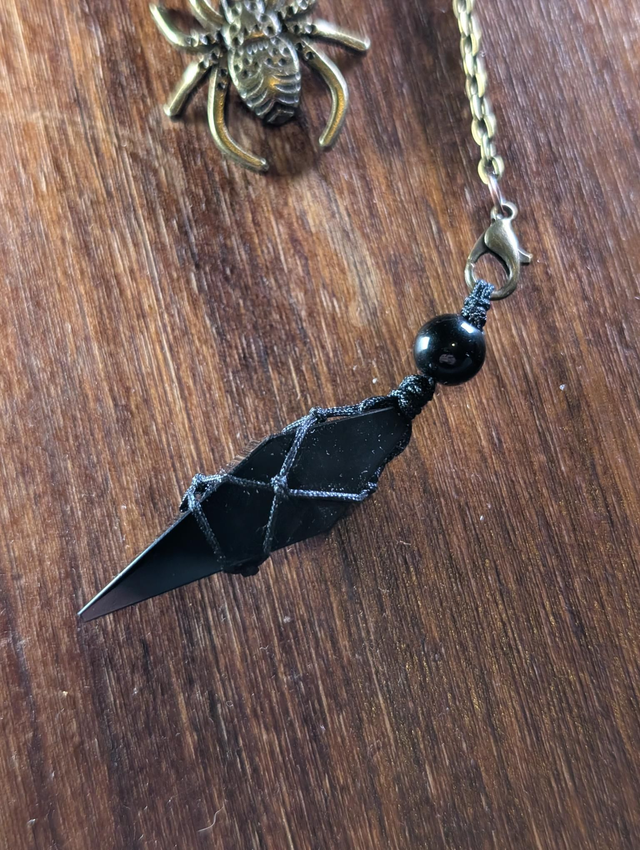 Pendule Crystal (noir)