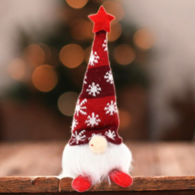 Dekowichtel mit LED rot