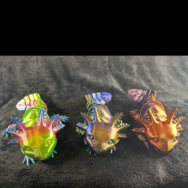 Large TikTok Axolotl