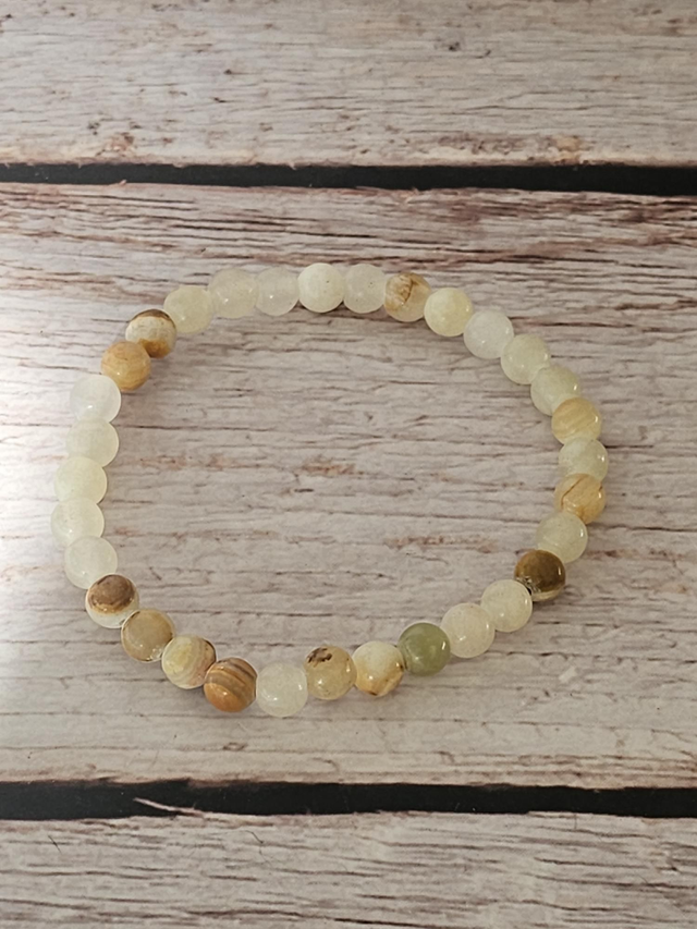 Bracelet en Jade d’Afghanistan – 6 mm