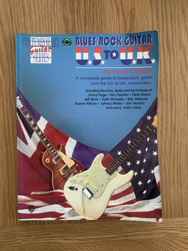 Blues/Rock Guitar U.S. to U.K. Contemporary Guitar Series Kenn Chipkin