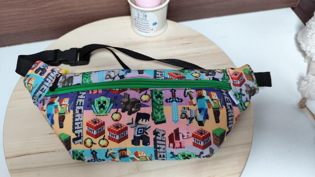 Bolsa de cintura Minecraft 