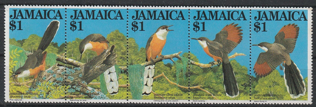 Jamaica 1982 Birds,Lizard Cuckoo MNH