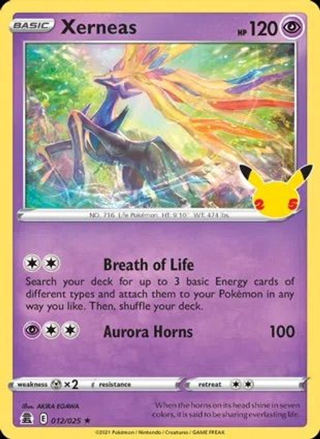 Xerneas - 12/25 (Celebrations)