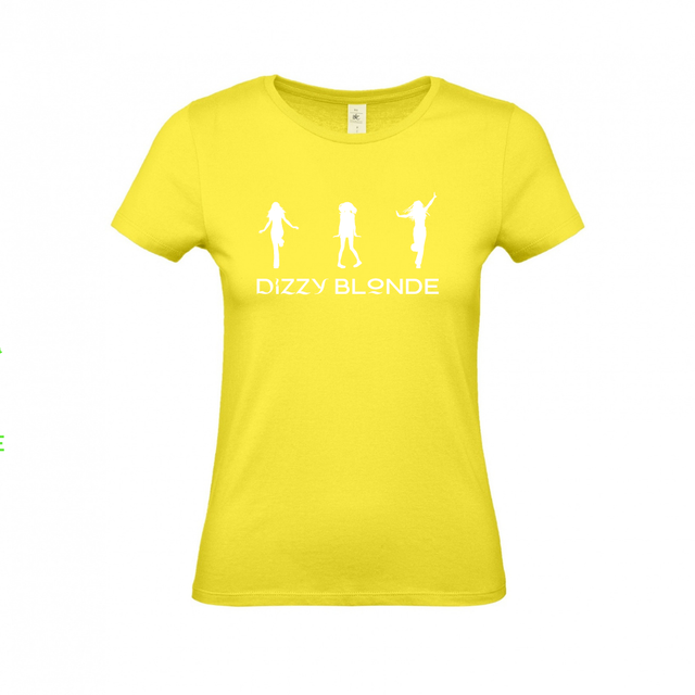 Dizzy blonde Ladies T shirt