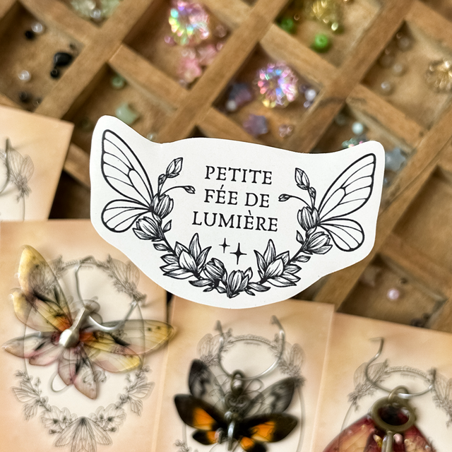Grand Sticker - Fée Lumière