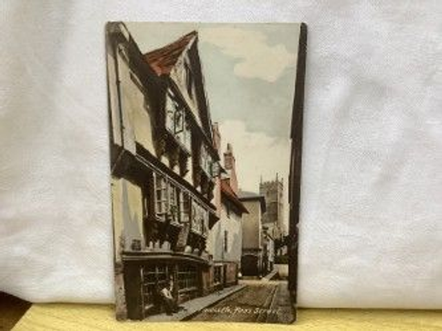 Dartmouth, Foss Street, Devon, vintage F. Frith &amp; Co. Ltd.. Our Ref No. R310 £2.25
