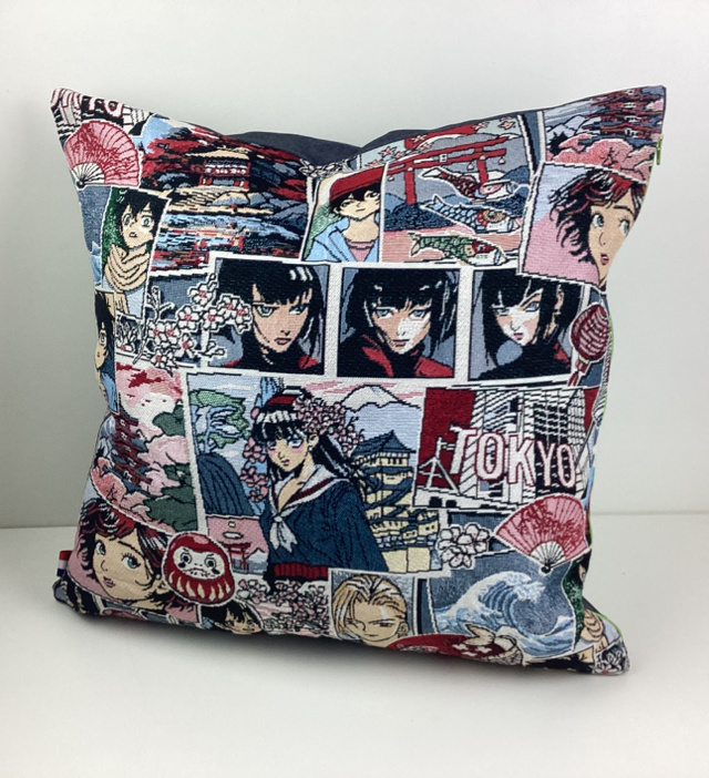 Coussin Jacquard Tokyo 2