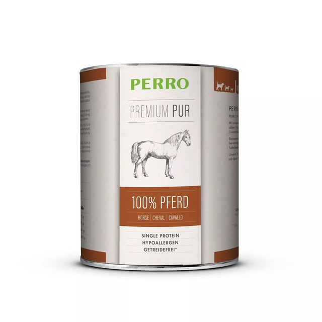 PERRO Premium Pur Pferd 820g