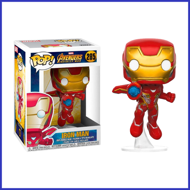 POP figure Marvel Avengers Infinity War Iron Man with Wings #285