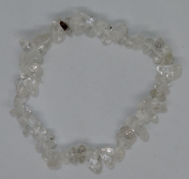 Bracelet baroque en Cristal de roche