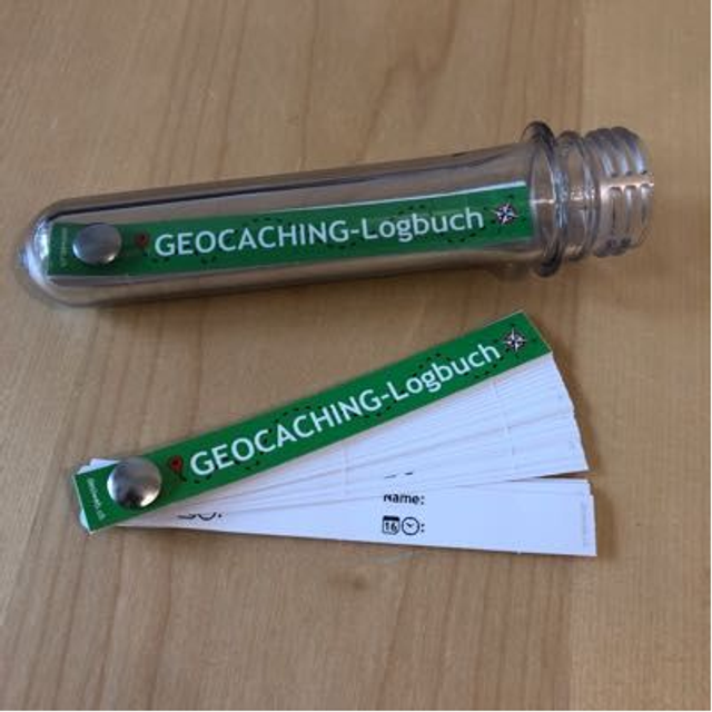 8  Stück Geocaching-Logbücher für PET-Rohlinge