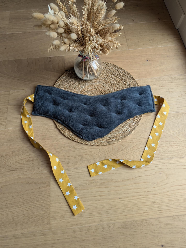 Bouillotte avec sangles