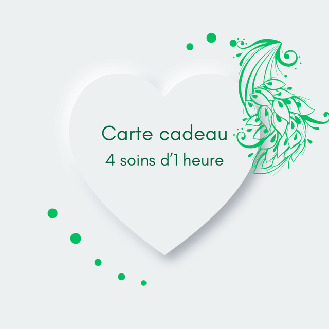 bon cadeau carte d'abonnement 4 soins