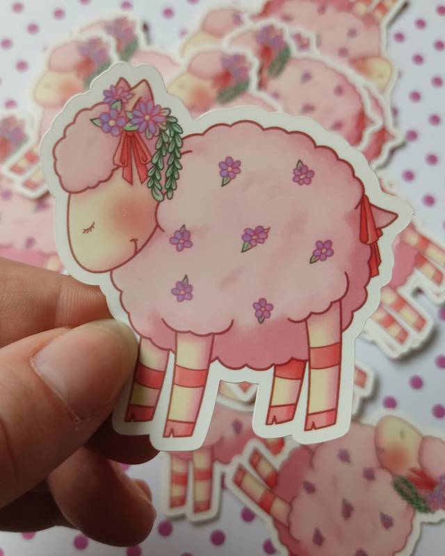 Sticker Vinyle Mouton