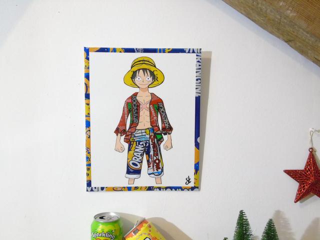 Tableau Luffy One Piece