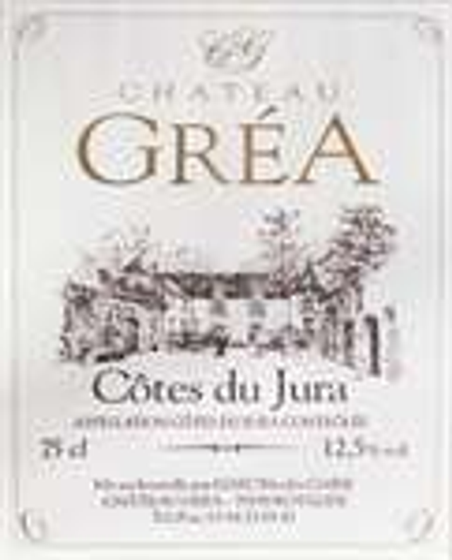 côtes du Jura blanc Savagnin Château Gréa