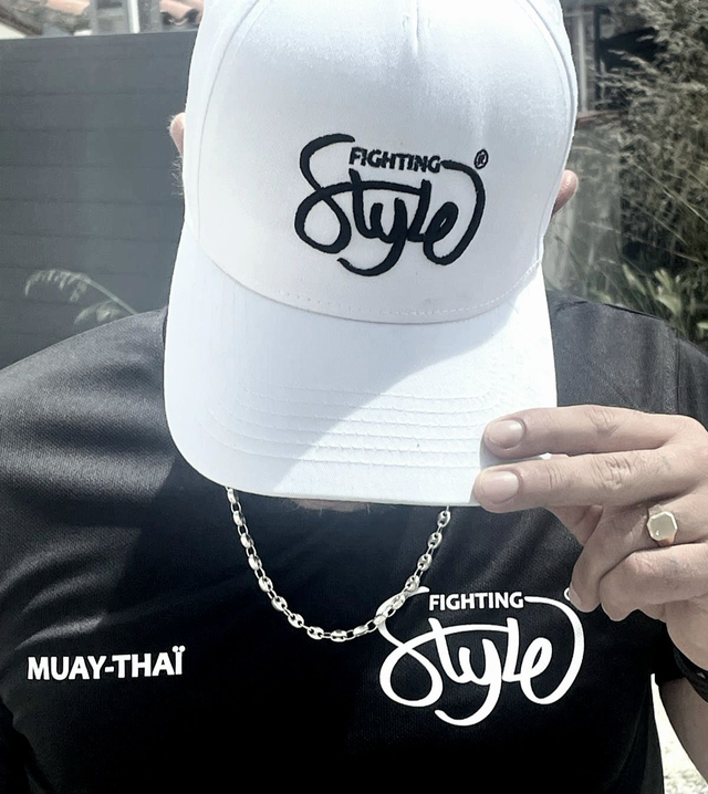 CASQUETTE FIGHTING STYLE BRODERIE EN RELIEF