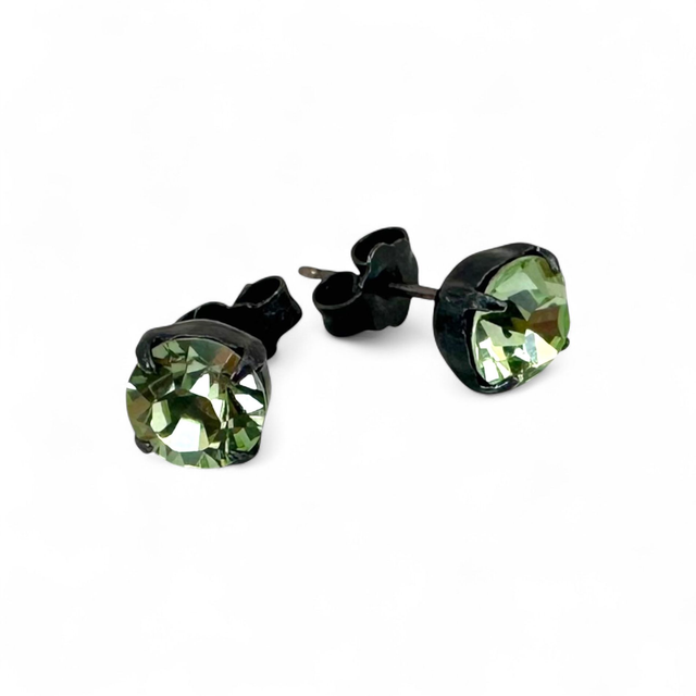 Ohrstecker KLASSIK SMALL Crysolite Grün