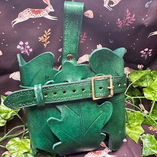 Leather "Oak Leaf" Book Holster