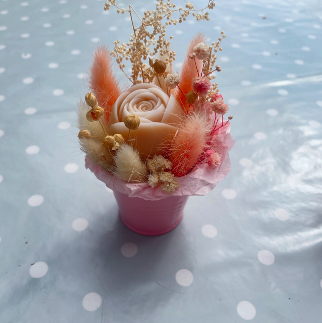 Mini bouquet parfumé cachemire et soie 