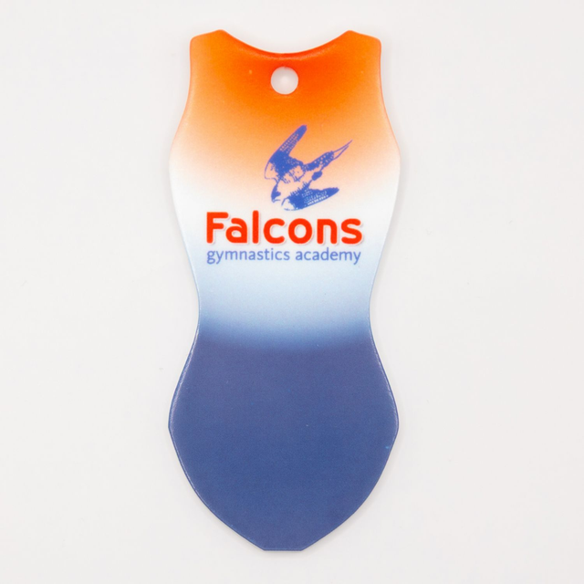 Gymnastics Club Keyring -  Falcons Gym Academy