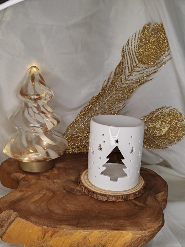 Brûle parfum élégant de Noël 