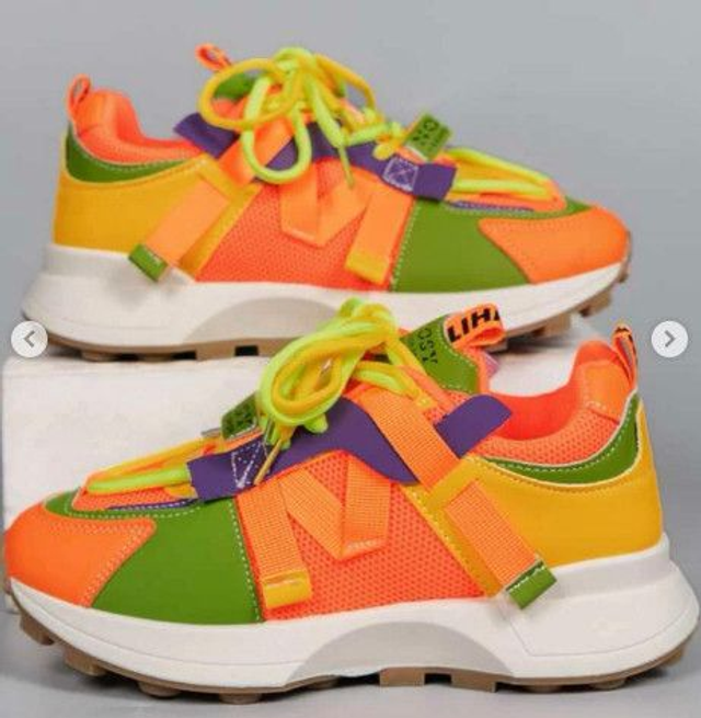 baskets femme  multicolore super fashion