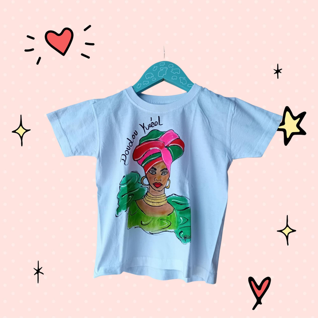 Tee-shirt enfant tèt maré