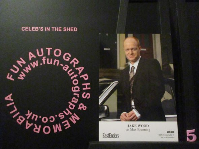 Jake Wood (Max Branning) Authentic Autographed EastEnders 6x4 Cast Card (5)