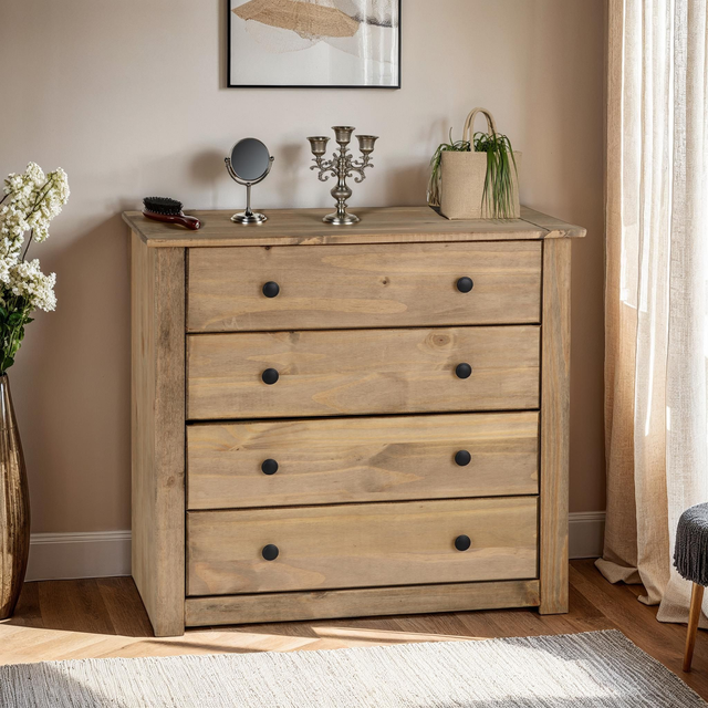 Panama 4 Drawer Chest