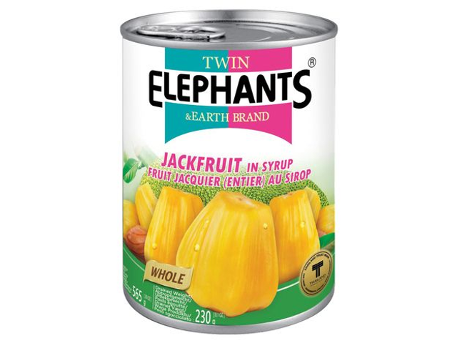 Twin Elephants Jackfruit in Syrup 230g