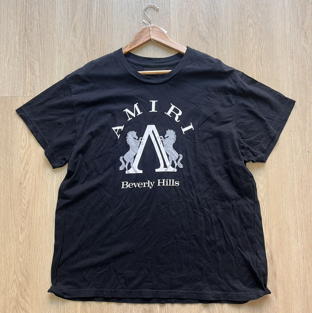 Amiri T-Shirt Black Size 52 - PRE-OWNED