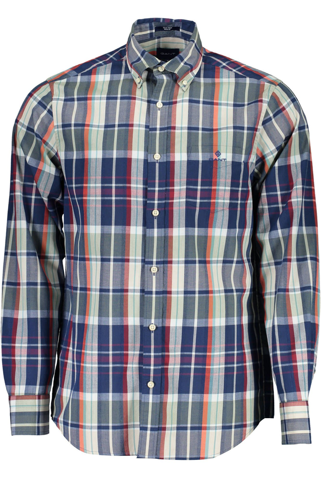 GANT CAMICIA MANICHE LUNGHE UOMO VERDE