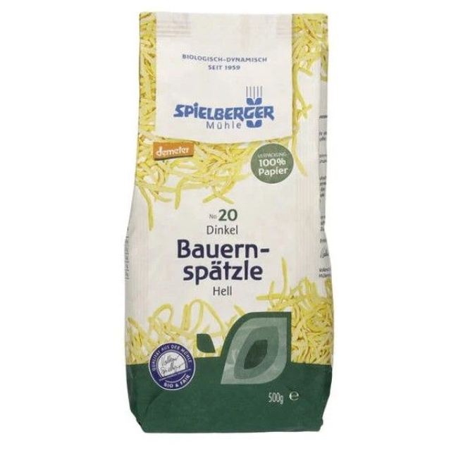 Spielberger Dinkel-Bauernspätzle hell, 500g Packung