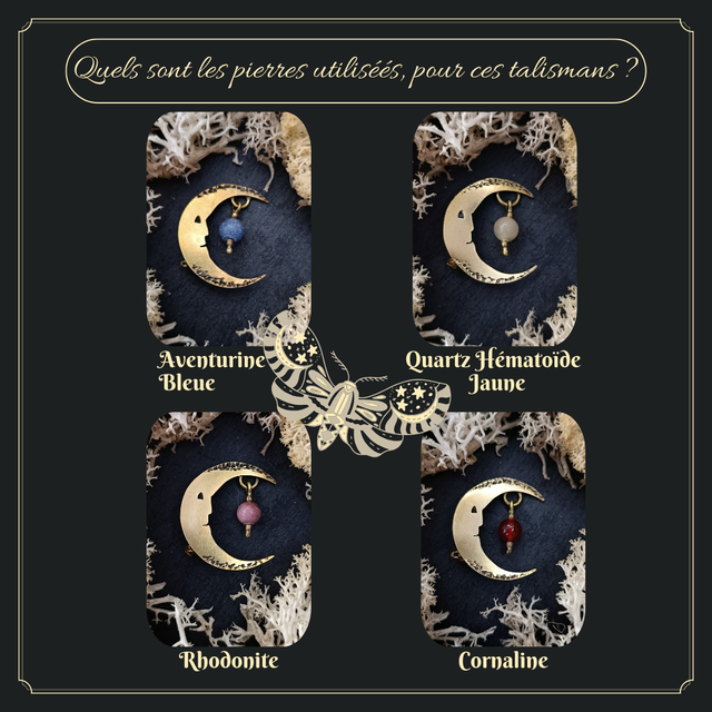 GRIGRIS - Broche "Hécate"