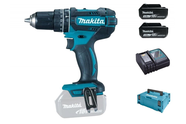 MAKITA DHP484RTJ AKKU-SCHLAGBOHRSCHRAUBER 18V 5,0 AH LI-ION