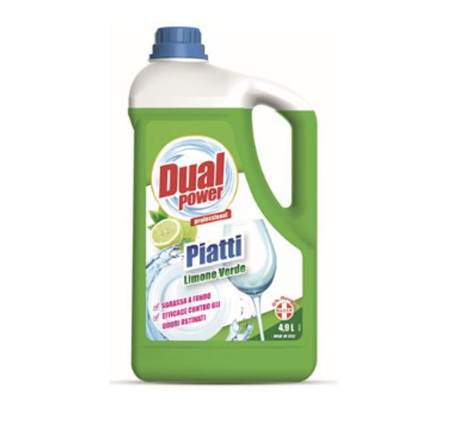 DUAL - Mosogatószer 5 L zöld citromos