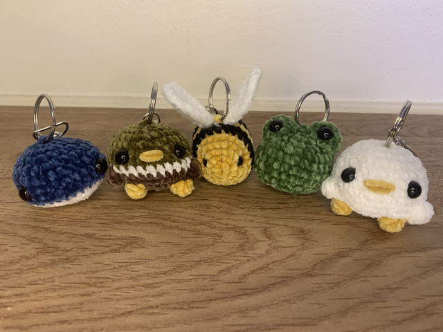 Animal keyrings