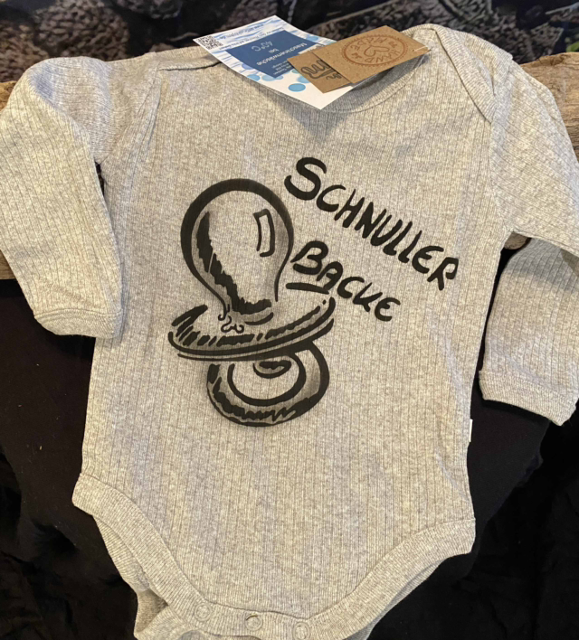 Bio-Babybody SCHNULLERBACKE