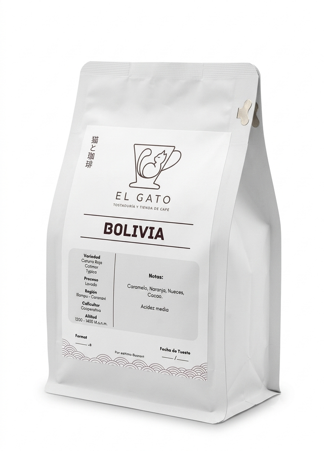 Bolivia - Catuai rojo, Castillo - Lavado - 250g