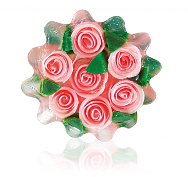 Jabón ramo rosa 105g