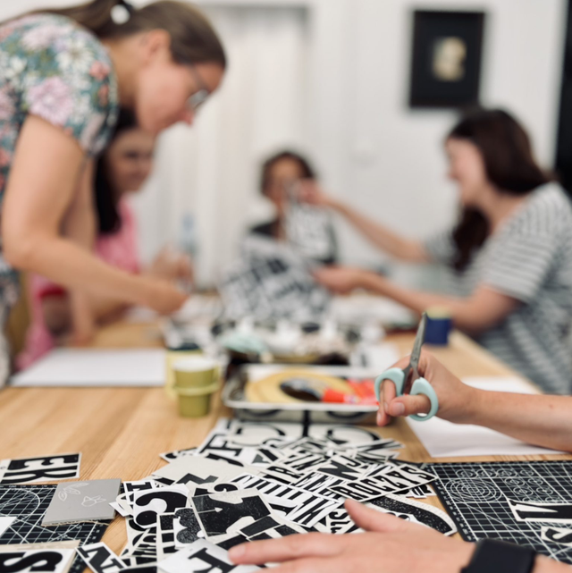 25.05.2025 Linoryt typograficzny (6h) - motyw print